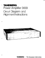 Tandberg TPA-3003 - Service Manual